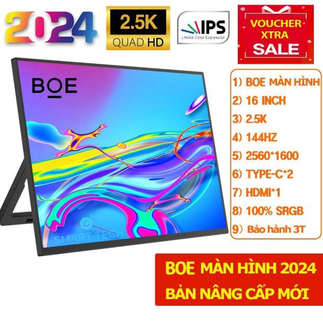 [MỚI 100%] BOE Màn hình di động IPS FHD/2.5K, 60hz-144hz Type C / HDMI Portable Monitor