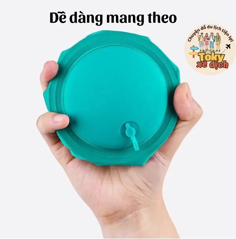 Gối kê cổ chữ U bơm hơi tiện lợi khi mang đi du lịch, công tác, nhân viên văn phòng 2