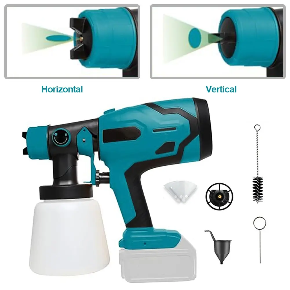 Battery Paint Spray System for MK 18V Battery with 800ml Paint Container