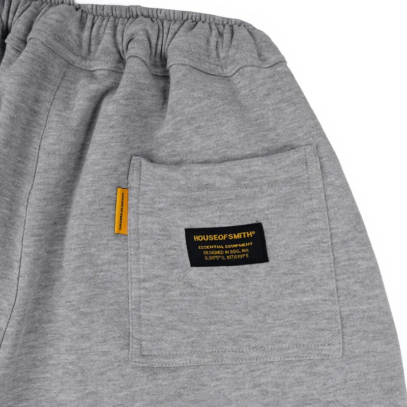 House of Smith Wide Sweat Pants Groove Barrel Pants Misty - Celana Panjang Pria