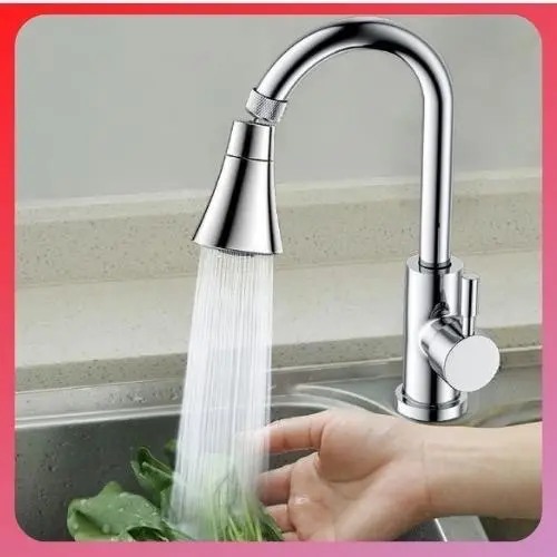 Đầu Vòi Rửa Chén Bát 2 Chế Độ, Chức Năng Nóng Lạnh Xoay 360 Độ, Phù Hợp Với Mọi Loại Vòi Rửa Chén Bát 1