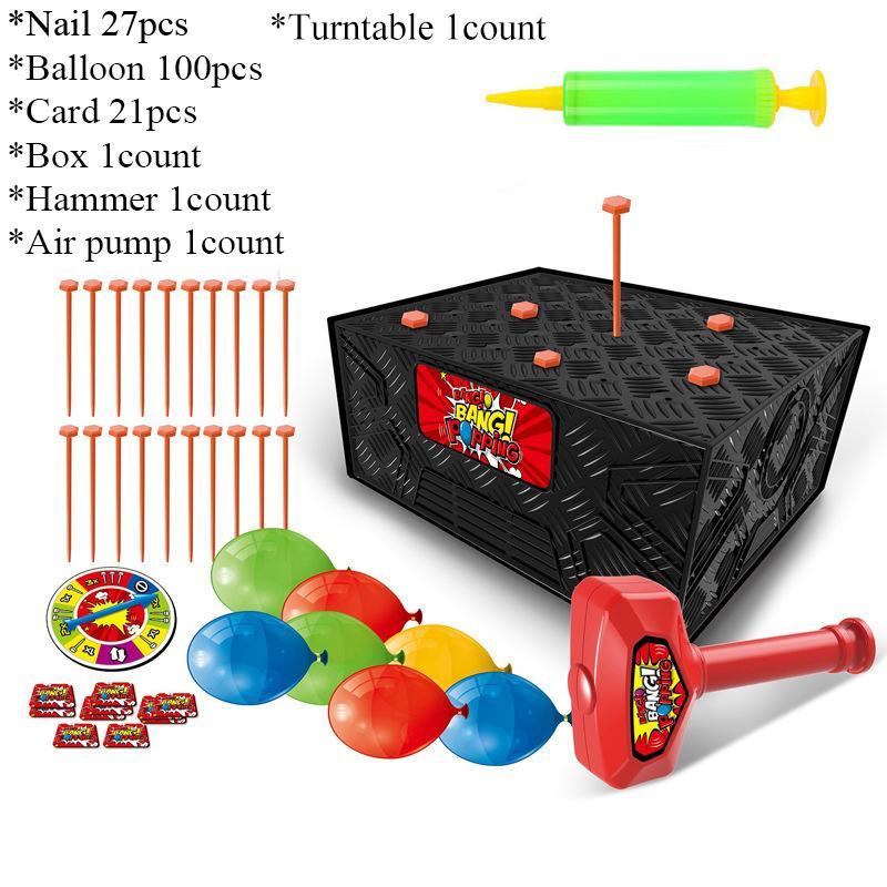 Product Introduction of Bubble Popper Game, 1 Set Desktop Game Toy, Parent-child Interactive Game Toy, Novelty & Gag Toys for Kids, Party Game Supplies 6
