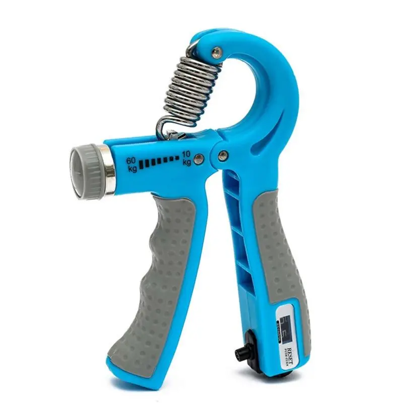 R Shaped Hand Grip Strengthener, Adjustable Multifunctional Fitness Grip, Non-slip Mechanical Counting Grip For Hand Strength Enhancement 8