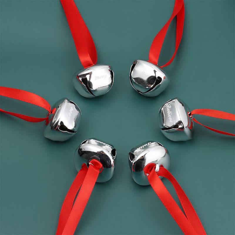 Product Introduction of Decoration Holiday Craft Christmas Jingle Bells Christmas Believe Bells Ornament Joy 11
