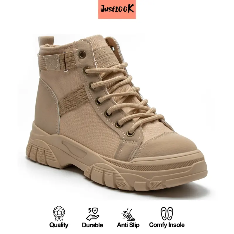 JustLook Yoonsol Sepatu Sneakers Boots Wanita Sneakers Shoes Import 0