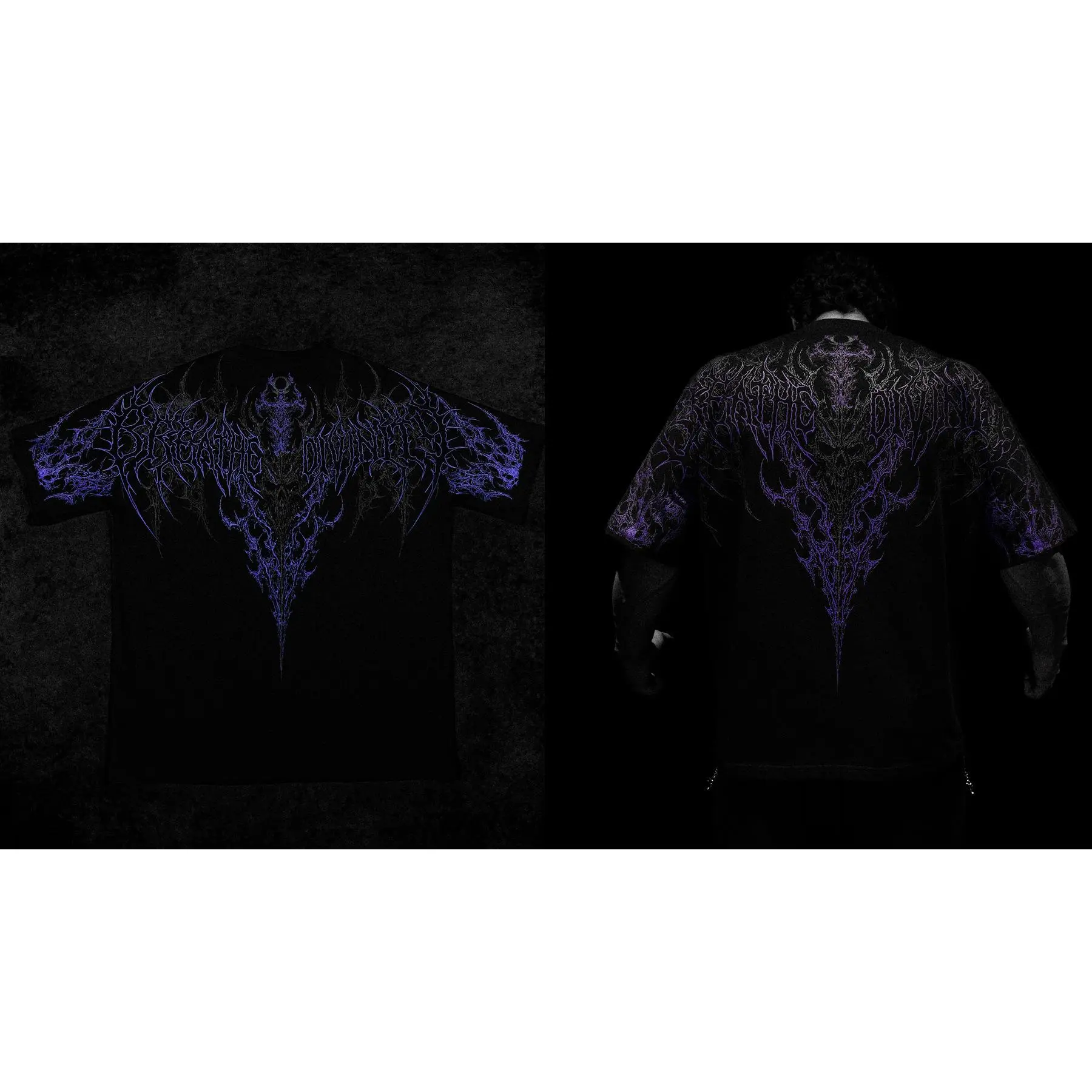 COD] American Style Trendy Brand Breathdivinity Skull Dark Style 