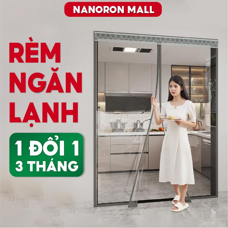  Rèm ngăn điều hòa giữ hơi lạnh phòng ngủ NANORON Rèm nhựa trong suốt ngăn mùi nhà bếp 