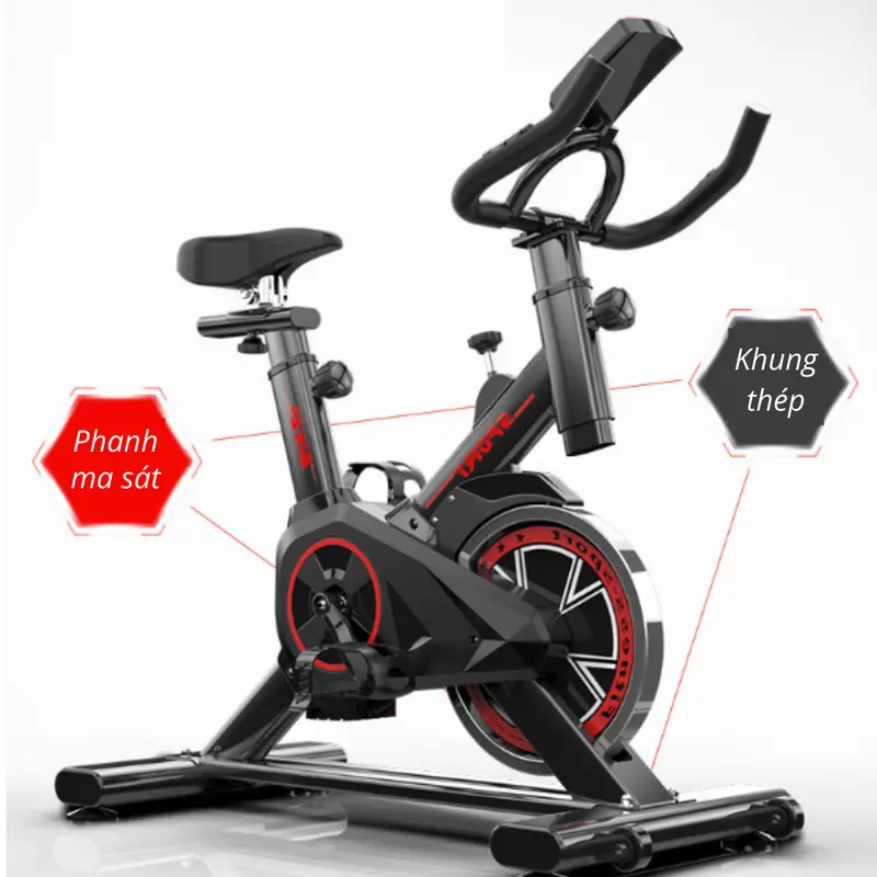 Xe đạp tập gym tại nhà Spinbike GH - 600, Xe đẹp thể dục tại nhà có cảm biến nhịp tim 3