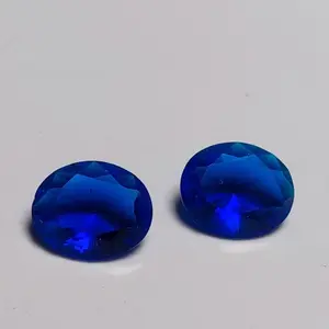 JUDUL :Batu permata king safir cutting dim 12x10 KC lostone / royal blue sapphire cincin pria #BATUAKIK