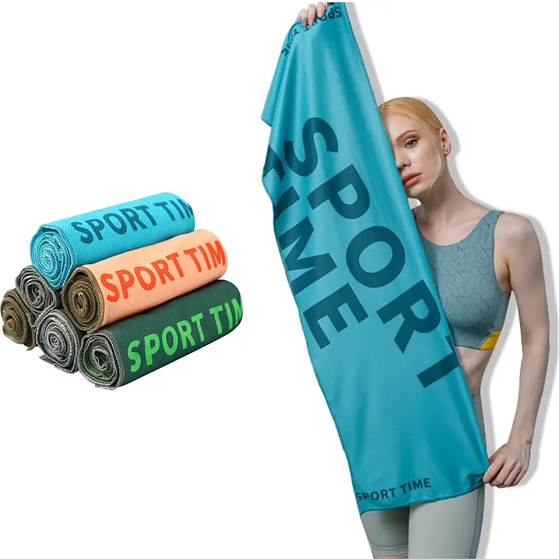 Ultralight Cooling Towel Sweat-Absorbent Quick Dry Microfiber Sports Gym Towel for Running Fitness Travel Yoga Golf Sports Towel Hand