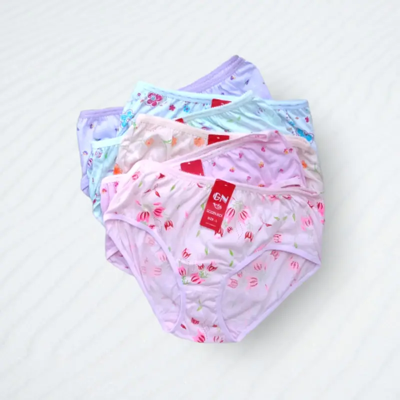 6pcs Celana Dalam Wanita Golden Nick 937s | Cd Wanita Bahan Katun Motif Isi 6Pcs 2