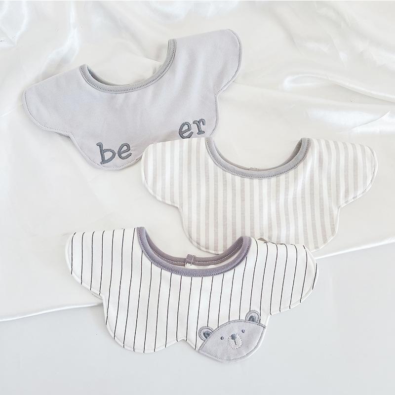 Yếm Trẻ Em Bé Hàng Mới Về Chất Liệu Bông Thích Hợp Cho Trẻ Sơ Sinh Ngăn Ngừa Tràn Sữa Yếm Nước Bọt Khăn Quàng Cổ Cho Em Bé Độ Tuổi 0-2 Tuổi