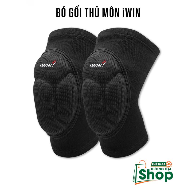 Bó Gối Thủ Môn iWin (1 Đôi) Băng Gối Thể Thao Bảo Vệ Đầu Gối Cao Cấp Hỗ Trợ Tập Luyện