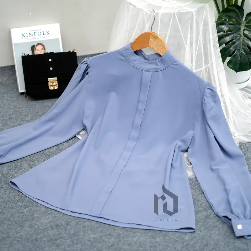 Lavanya Blouse Wanita Bahan Seamless Baju Kerja by Rokdaffa 0