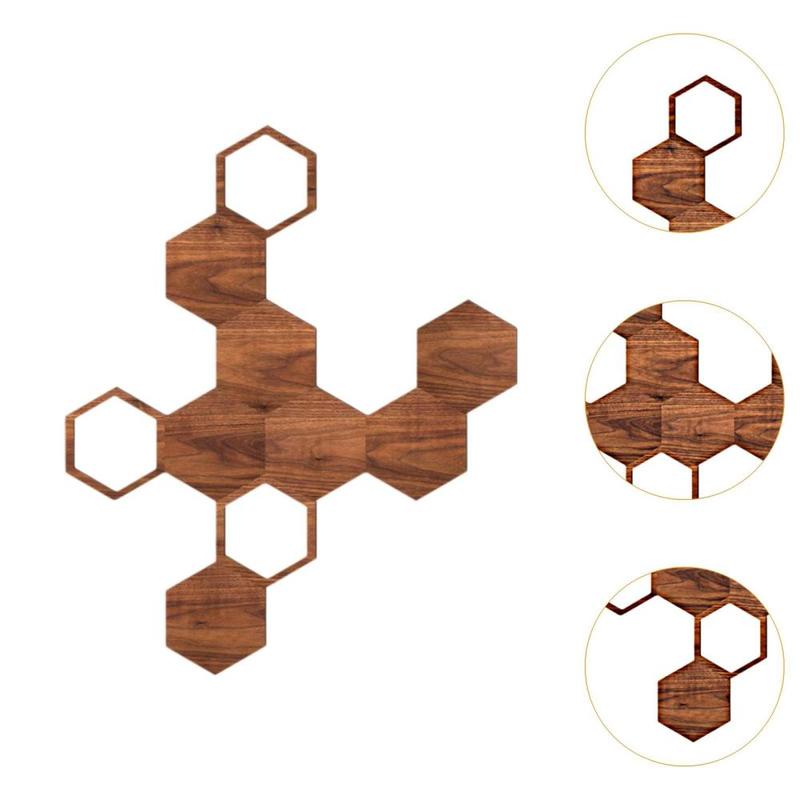 Product Introduction of Wood Wall Sticker Wallpaper Wall Poster Home Decoration Wall Art Decor for Offices Living Room Kitchen Wall Corner Bathroom 1