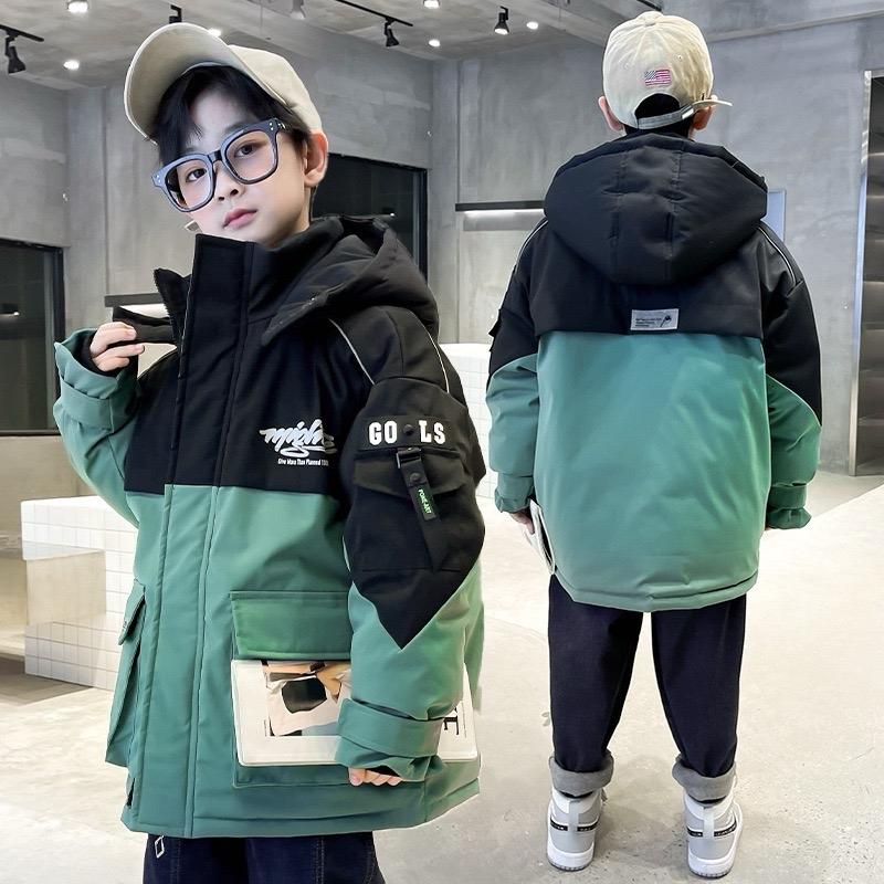 [20-50KG] ÁO PHAO PARKA DÁNG DÀI SIZE ĐẠI CHO BÉ ĐẾN 50KG ÁO KHOÁC ẤM