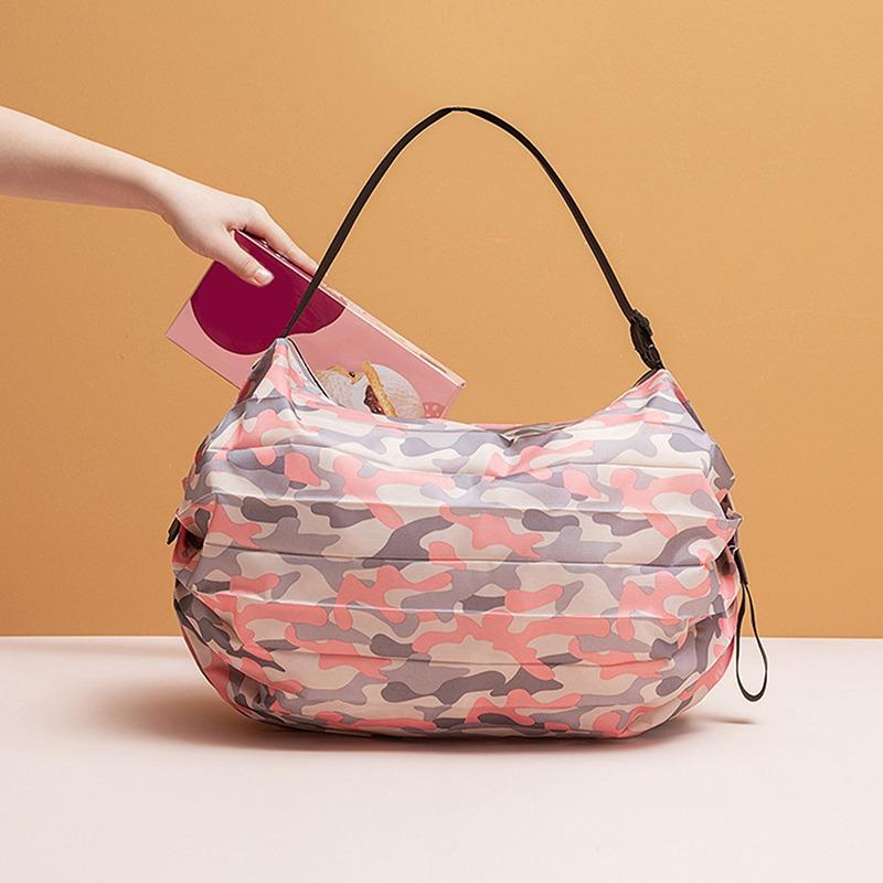 Supermarket Shopping Portable Storage Bag Large Capacity Roll Folding Shopping Bag 1