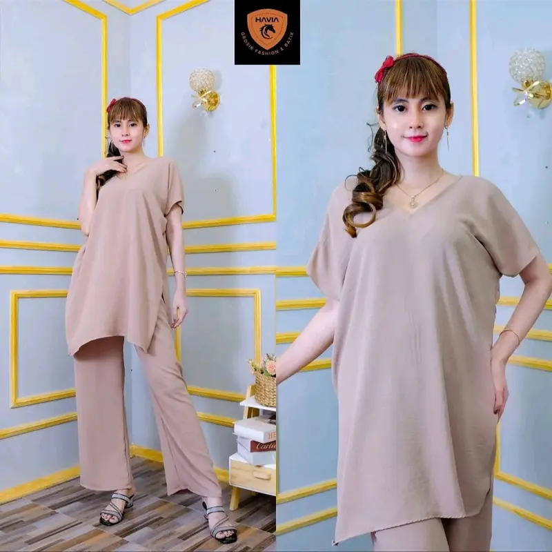 PROMO ONE SET NAGITA // SETELAN NAGITA CRINKLE PREMIUM 2