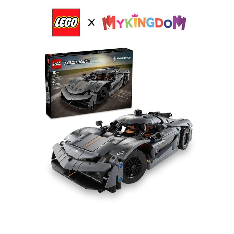 [DEAL ĐỘC QUYỀN] Đồ Chơi Lắp Ráp Xe Thể Thao Koenigsegg Jesko Absolut Màu Xám Lego Technic 42173 (801 Chi Tiết)