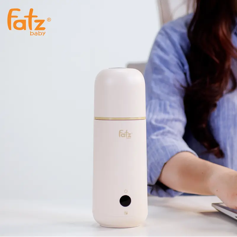 Máy hâm nước pha sữa du lịch cầm tay fatzbaby - mini smart 2 - FB3625VA binh ham nuoc phasua 3