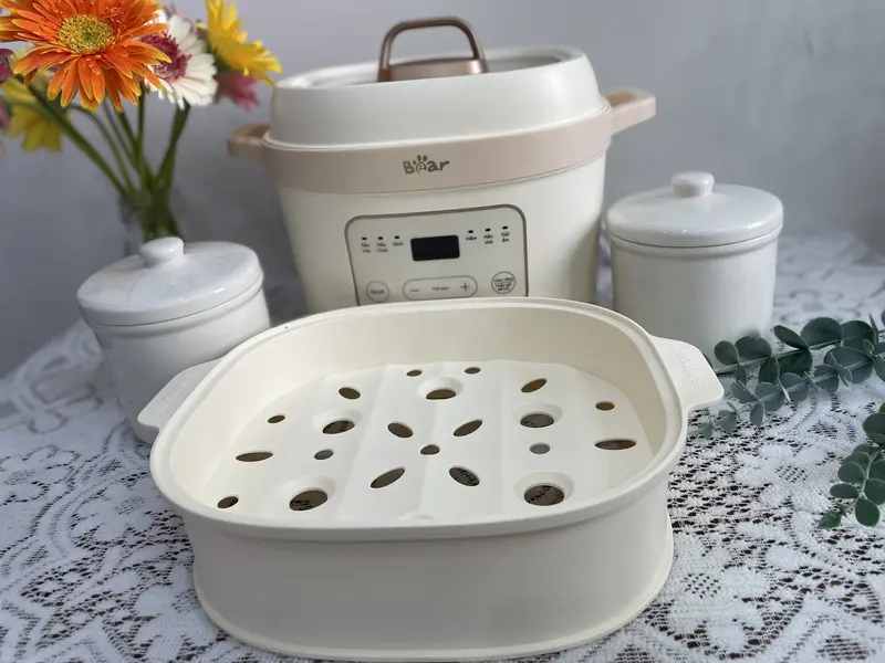 [Phụ Kiện Thố Sứ] Phụ kiện nồi nấu chậm 1.6L SB-NNC16 - HuDan Mart Store 6