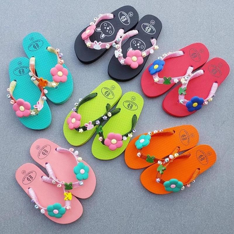 Dép Mẹ Và Bé Kẹp Bé Gái Siêu Bền Size 25-39 Nhiều Màu - Cho Bé