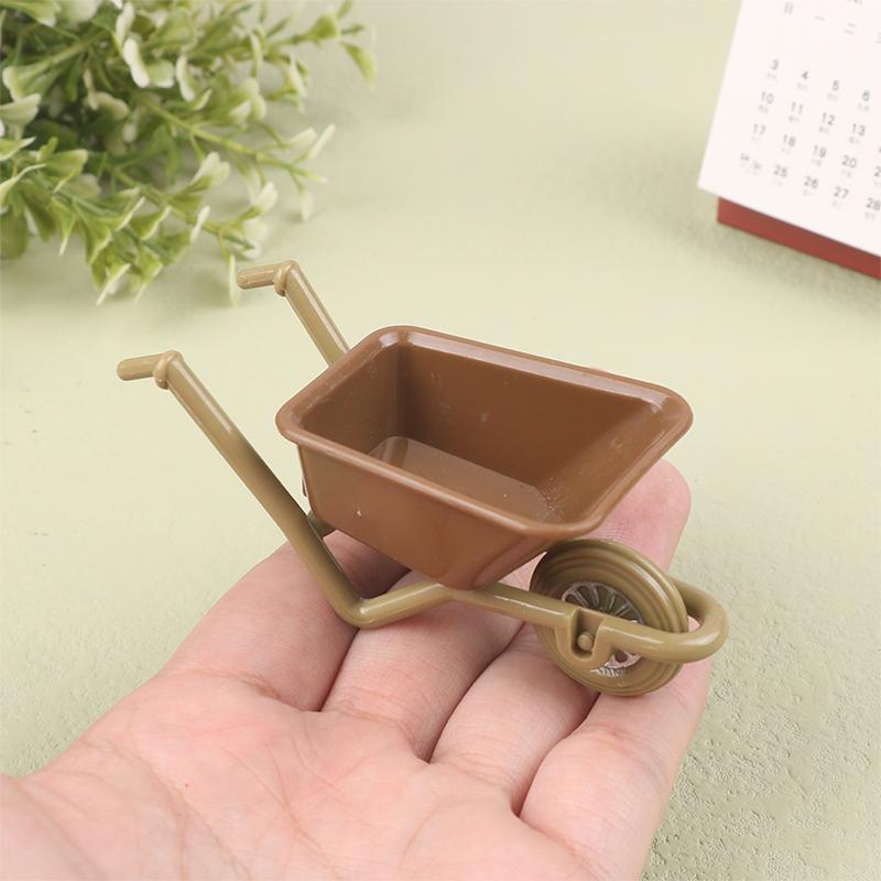 Product Introduction of 1:12 Brick Field Garden Farm Scene Tool Set DIY Handmade Doll House Miniature Construction Cart Tool Ornament Children's Toys 9