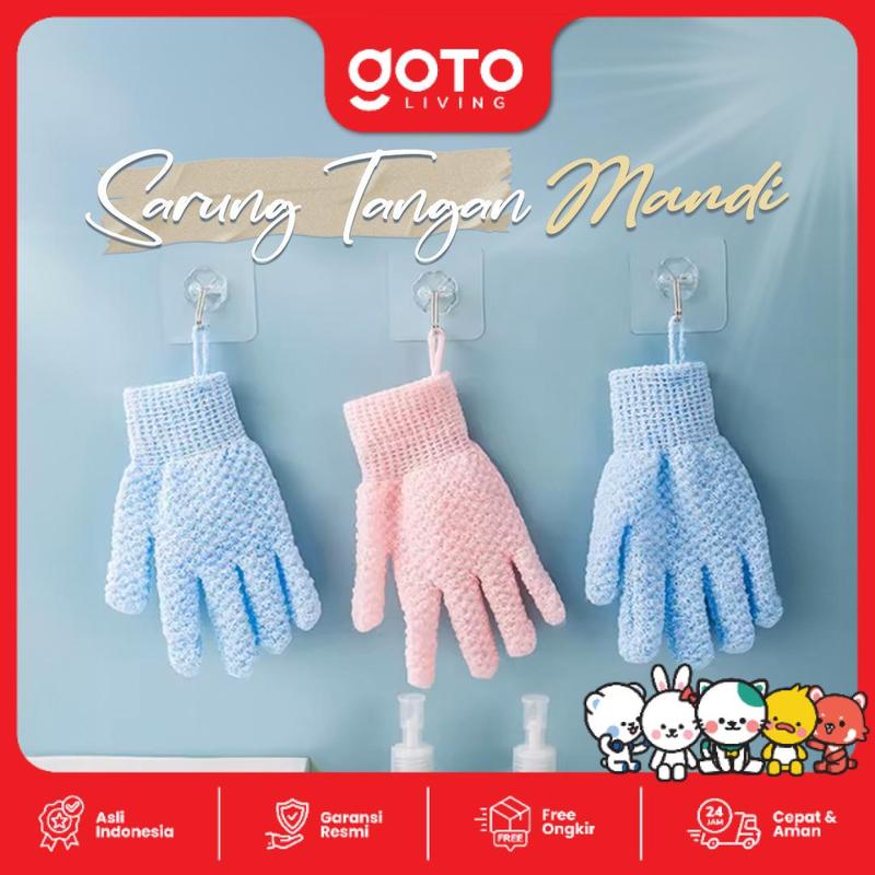 Goto [COD] Truvic Bath Glove Sarung Tangan Mandi Penggosok Badan Penghilang Daki 1