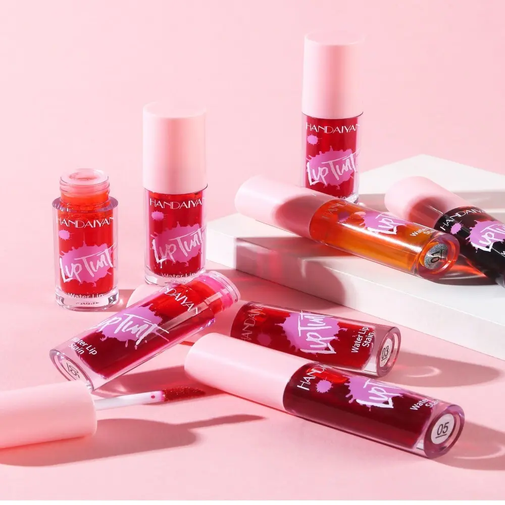 Moisturizing Fruit Juice Lip Fashionable Moisture Ingredient Safety Non-stick Cup Liquid Lipstick Durable and Non Fading Waterproof Long Lasting Water Lip