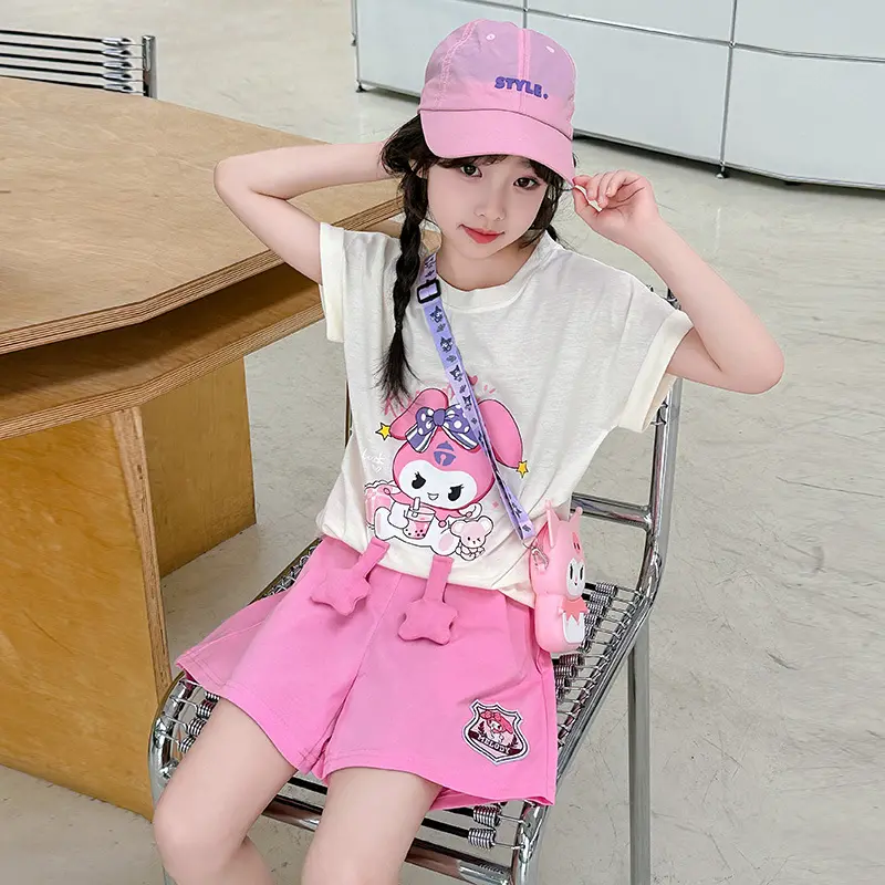 Sét bộ hè melođi thỏ cute cho bé gái size từ 15-50kg(mẫu mới)-sản phẩm không kèm túi 6