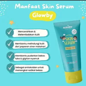 GLOWBY SKIN SERUM Lotion wajah dan badan kulit bayi dan anak 100ml Semua Jenis Kulit