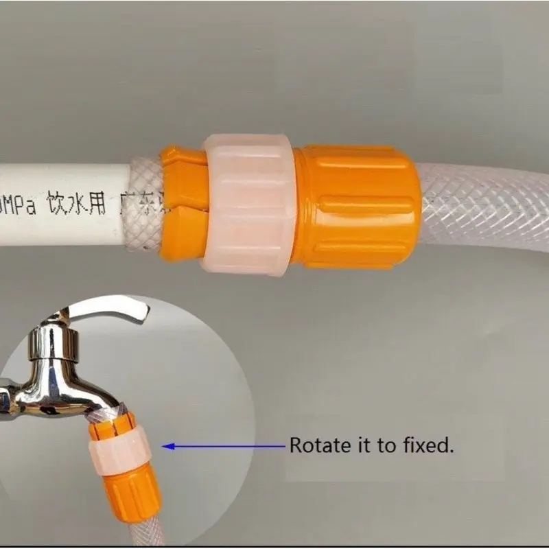 Konektor Selang Sambungan Kran Air Flexible Alat Penyambung Pipa Kepala Kran Anti Bocor 5
