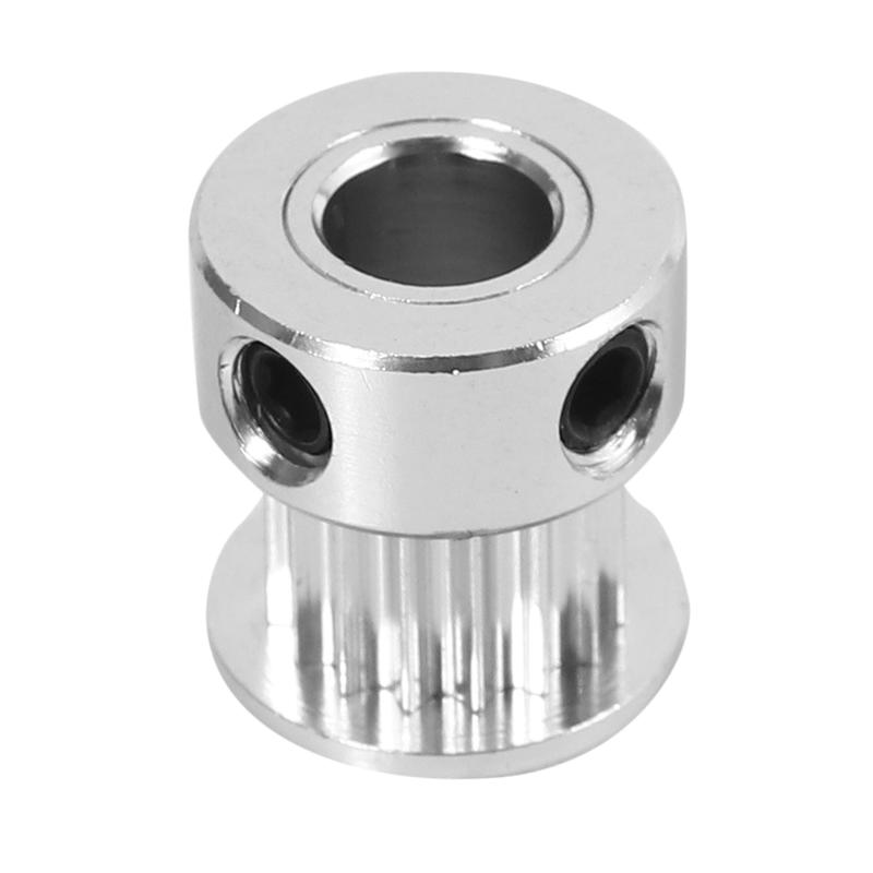 Ròng Rọc Đai Thời Gian, Chất Liệu Nhôm GT2, 16 Răng, Lỗ Khoan 6Mm, Mặt Bích…