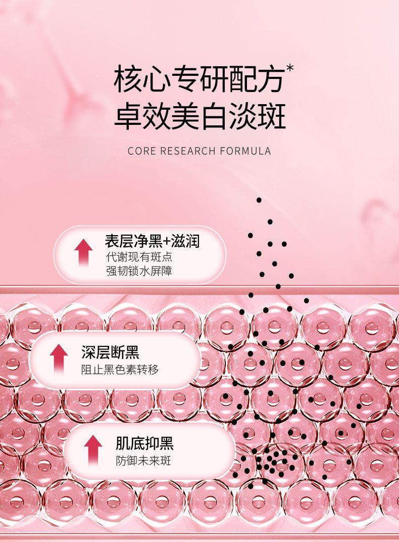 Product Introduction of Topeng pemutih dan penyingkiran jeragat Ohbt, melembapkan dan mencerahkan tona kulit, perubahan warna, peningkatan bintik pucat, nicotinamide, anti-oksigen, anti-gula wanita 10