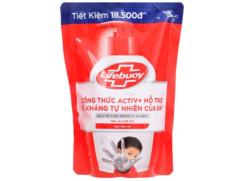  Nước rửa tay lifebuoy túi 450g 