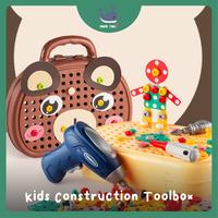Gambar MAMA SING Kids Construction Toolbox Mainan Koper Alat Perkakas Tukang - Kuning dari Mama Sing Kota Administrasi Jakarta Pusat 1 Tokopedia