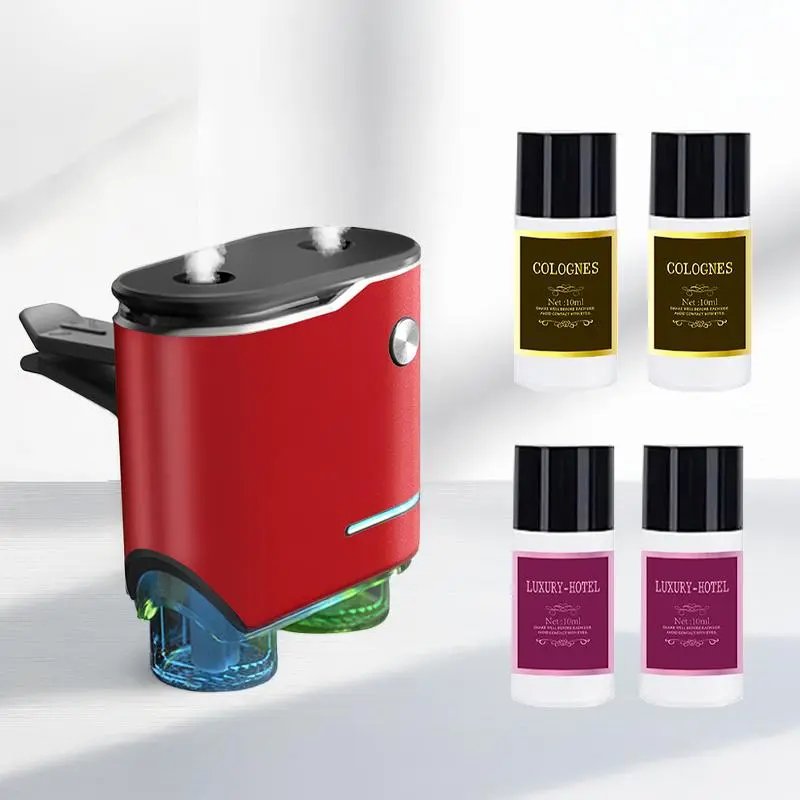 USB Rechargeable Car Air Freshener, Automatic Spray Aromatherapy Machine, Car Air Freshener, Home Fragrance Machine, Home Appliances 0