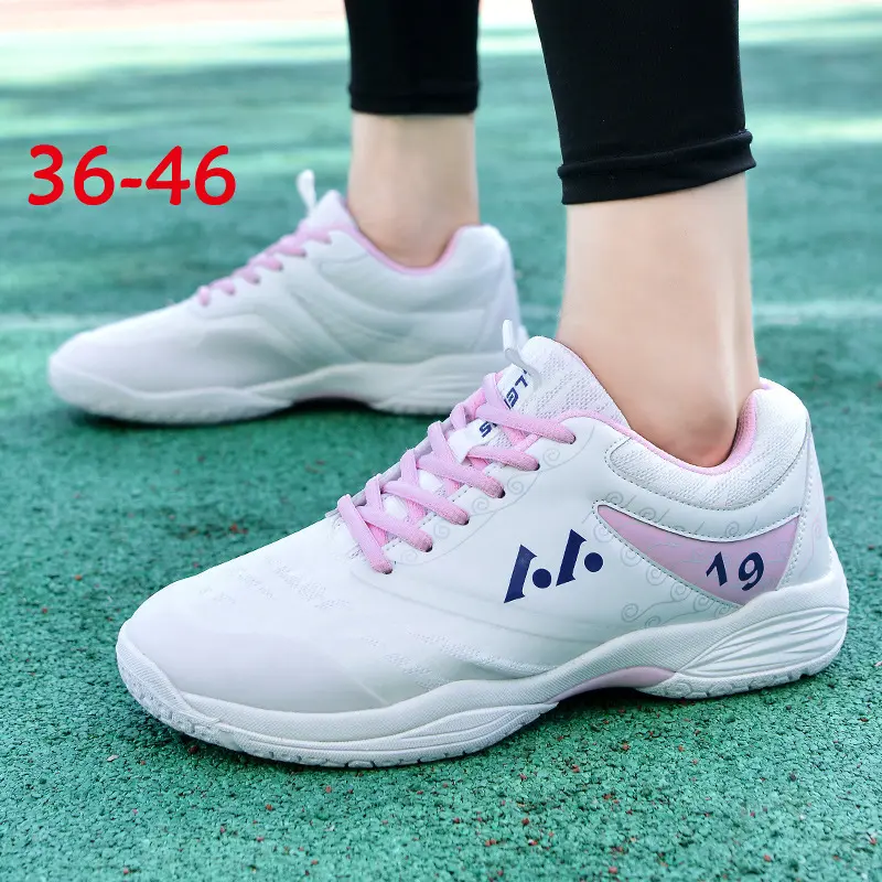 In Stock Professional Badminton Shoes Tennis Shoes Volleyball Shoes Sneaker Table Tennis Ball Shoes in Stock Professional Badminton Shoes Tennis Shoes Volleyball Shoes Sneaker Table Tennis Ball Shoes New plus Size Couple Badminton Shoes Mesh Parent-Child