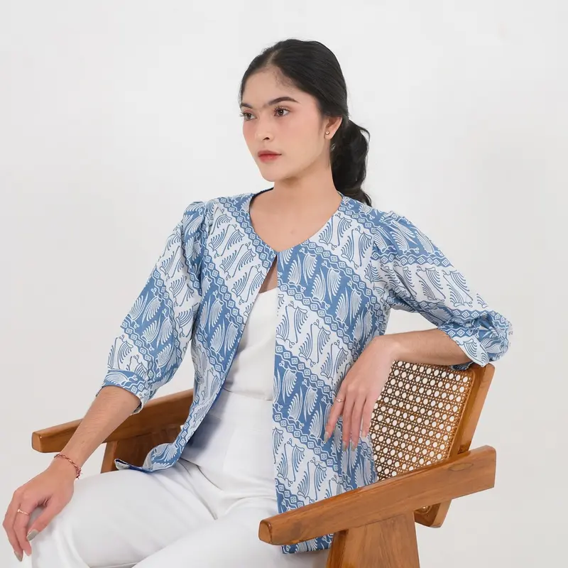 Dinda outer batik Katun Katun 5