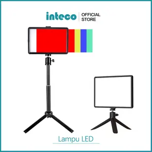 Lampu Fotografi Live Vlogging Lampu Foto Lampu LED Video Light Fill light Tripod Ring Light