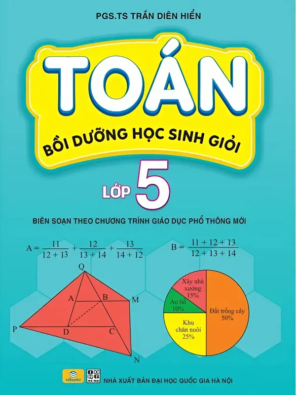 Sách - Toán Bồi Dưỡng Học Sinh Giỏi Lớp 5 - Biên Soạn Theo Chương Trình GDPT Mới - ndbooks 0