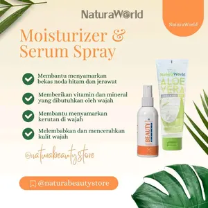 Beauty Spray dan Aloe Vera Perawatan Wajah Moisturizer