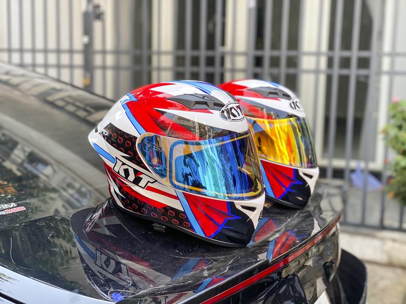 ( Tặng tem KYT và che cằm) MŨ BẢO HIỂM TEM DARGON BOY V2 FULLFACE ROYAL M266 2 KÍNH REVO 2024 Helmet