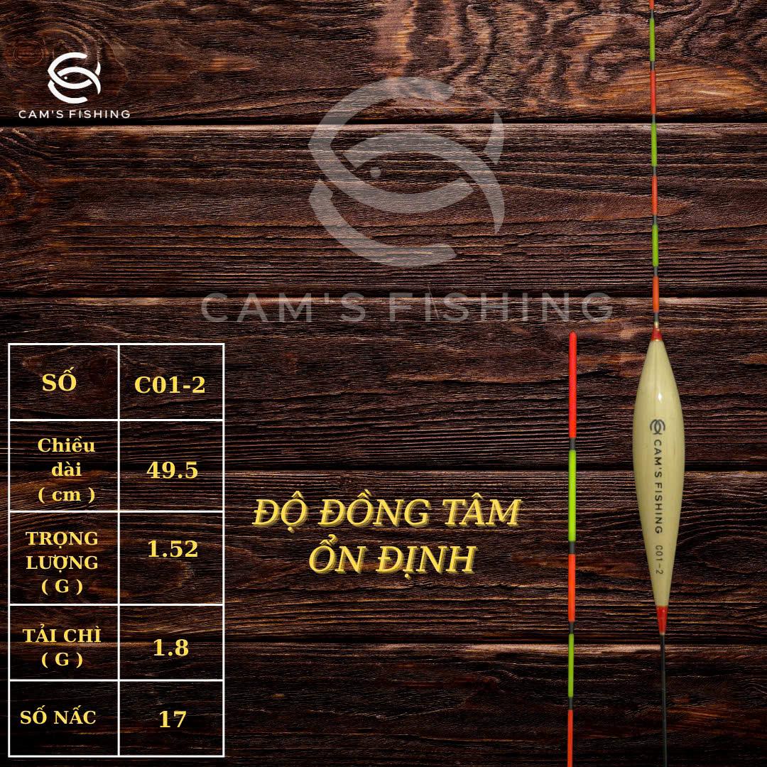 [CAM'S FISHING] Phao Cỏ C01- Chất Liệu Cỏ Tự Nhiên mang đến độ nhạy cao khi câu cá Chép