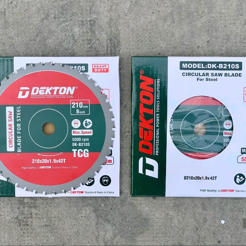 lưỡi cắt sắt hợp kim dekton 210mm DK-B210S