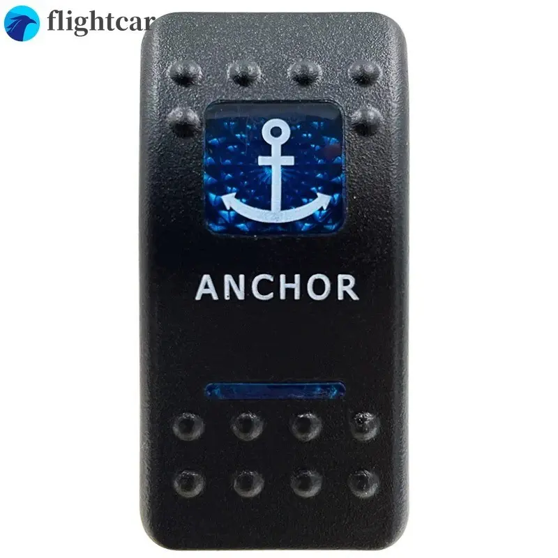 Công Tắc Rocker Chuyển Đổi, trạng thái bật, tắt và tắt, Phụ Kiện Led Xanh DPDT, Thích Hợp Cho Ô Tô, Thuyền, NARVA, Carling, ARB 6