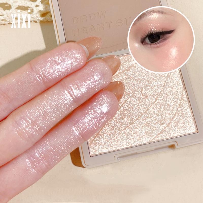 Hộp Phấn Highlighter Xixi Trang Điểm Bắt Sáng Tạo Khối Màu Tự Nhiên Nội Địa Trung 3