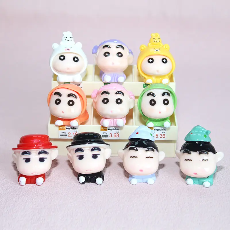 New Cartoon Three-Dimensional Lying Dress Small New Doll DIY Ornament Cream Glue Mobile Phone Holder Keychain Pendant