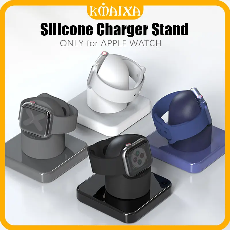 Charger Holder Only for Apple Watch Ultra 3/2/1 IWatch Series 11 10 9 8 7 6 SE 5 4 3 2 1 49mm 46mm 45mm 42mm 41mm 44mm 40mm 38mm Charging Stand Station Accessories for Jam Tangan Smartwatch Apple Watch