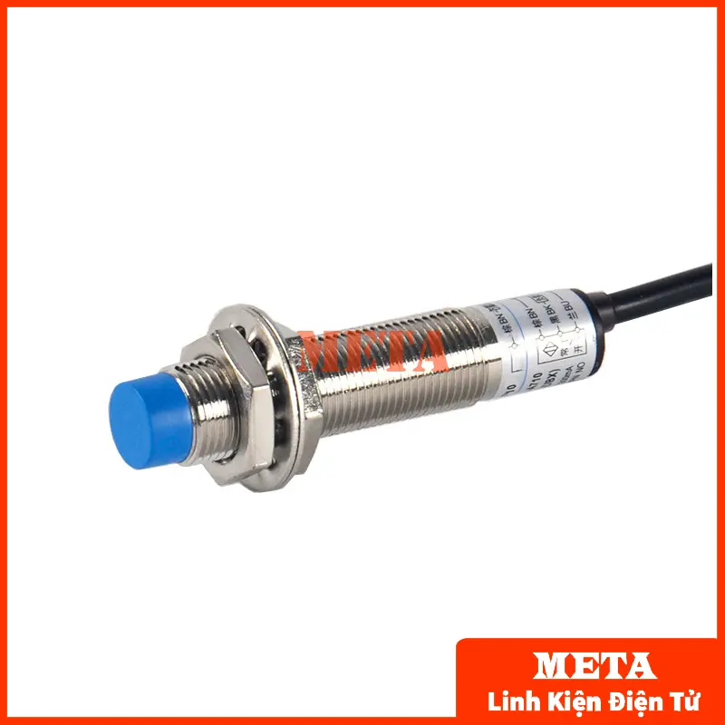 [Loại Tốt] Cảm biến tiệm cận kim loại LJ12A34Z/BX NPN thường mở 3 dây - Cảm biến phát hiện kim loại LJ12A34 2